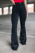 Carried Away High Waisted Flare Jeans FINAL SALE