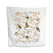 Early Bird Kitchen Towel with Robins - June andDecember