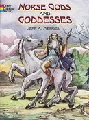 Coloring Book - Norse Gods and Goddesses book gift idea