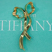 1985 Tiffany & Co. Ribbon Bow Brooch — New Pagoda Specialty