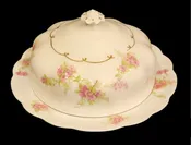 Antique Habsburg Covered Butter Dish