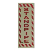 STANDPIPE ILLUMINATING ADHESIVE LABEL