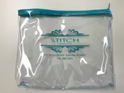 STITCH Clear Vinyl Bag 13” x 13”