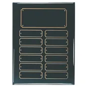 Black Piano Finish Perpetual Plaque