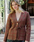 Amy Houndstooth Blazer