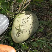 Dad's Garden Stone