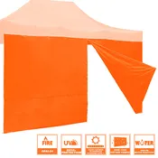 DIY 10x15 Canopy Tent Side with Zipper (15'x7', CPAI-84, UV50+)