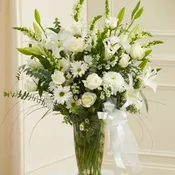 Beautiful Blessings Vase Arrangement - White   91302