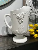 Indiana Glass Colony Lancaster Pitcher Vintage Glassware Collectible Water Jug Home Decor