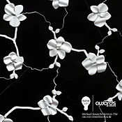 Orchid Dimensional Marble Waterjet Mosaic  Stone