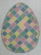 KIE11 EASTER EGG PASTEL TRELLIS PATTERN