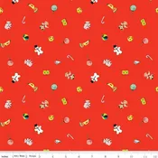 Jingle Bells by Riley Blake VINTAGE TOYS/RED