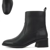 Black Beaver Bootie