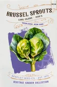Brussel Sprouts-Long Island 1890's Heirloom