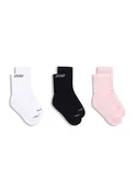 3PK LJ Quarter Crew Socks