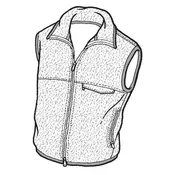 109 – Adult's Polar Vest Pattern