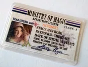 British Witch or Wizard Custom Apparition License