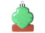 💚 3D Girl Scout Trefoil Ornament