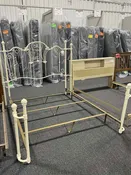 Vintage Queen Iron Frame