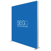 6.5 x 7.4ft. SEGO Modular Lightbox Display – Double-Sided Graphic Package