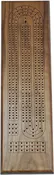 3 Track Walnut Cribbage Board