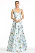 Aurora Gown - Sky Camellia