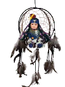 10" D Dream Catcher With 8" Doll DC08263D