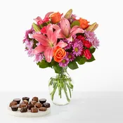 One and Only Bouquet and Chocolate Bundle