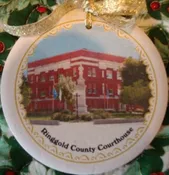 Ringgold County Courthouse orn. — Aunt Jennie's Attic