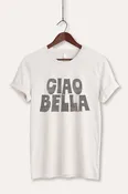 Ciao Bella Italian Typography Women's Jersey Tee