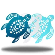 Baby Turtle Bundle Metal Wall Art