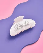 Acrylic Bride Hair Clip