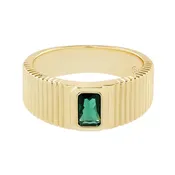 Emerald Signet Ring