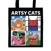 Artsy Cats - Reusable Shopping Bag