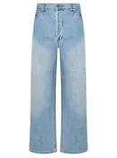 BOYFRIEND STRAIGHT JEAN IN LT BLUE