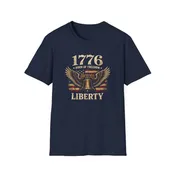 1776–2026 Liberty & Freedom Eagle T-Shirt | America's 250th Anniversary