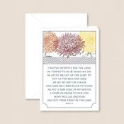 A Firm Place to Stand Scripture Card — The Happy Envelope