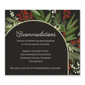 Arched Botanical - Information Card