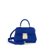 167 Micro Mini Handbag in Crosshatch & Soft Leather