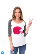 - Football Helmet Raglan