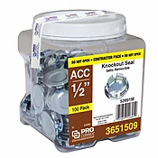100*1/2" KNOCK OUT SEAL