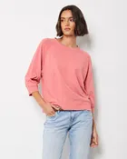 3/4 SLV RAGLAN TEE W/ BANDS