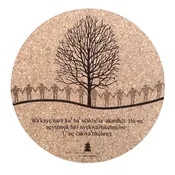 9" Giving Thanks to the Trees Trivet/Hot Plate — Tuscarora WoodWorks