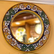 11″ Deruta Mirror
