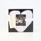 Giving Heart Pillow: Purple