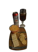 Beer Keg Charcuterie &amp; Cutting Board – Handcrafted Rustic Serving Board