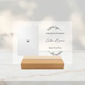 7x5 Tabletop Acrylic Display