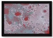 3D Map of the Moon, Solar System Space Artwork