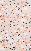 Abstract Pink Area Rug, Jem 7'9" X 9'9"
