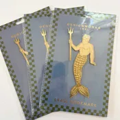 Brass Bookmark - Poseidon